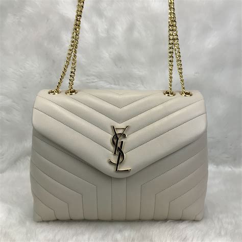 ysl krem çanta|HANDBAGS .